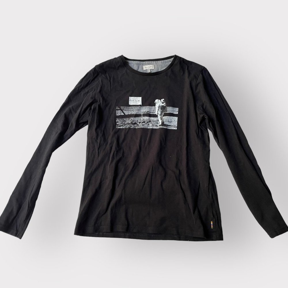 Paul Smith Junior Kid's 12 Long Sleeve Astronaut T-Shirt